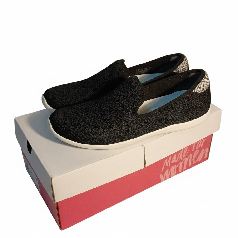 Rykä Camden‎ slip-on sneakers snake-print heel NIB SKUW452